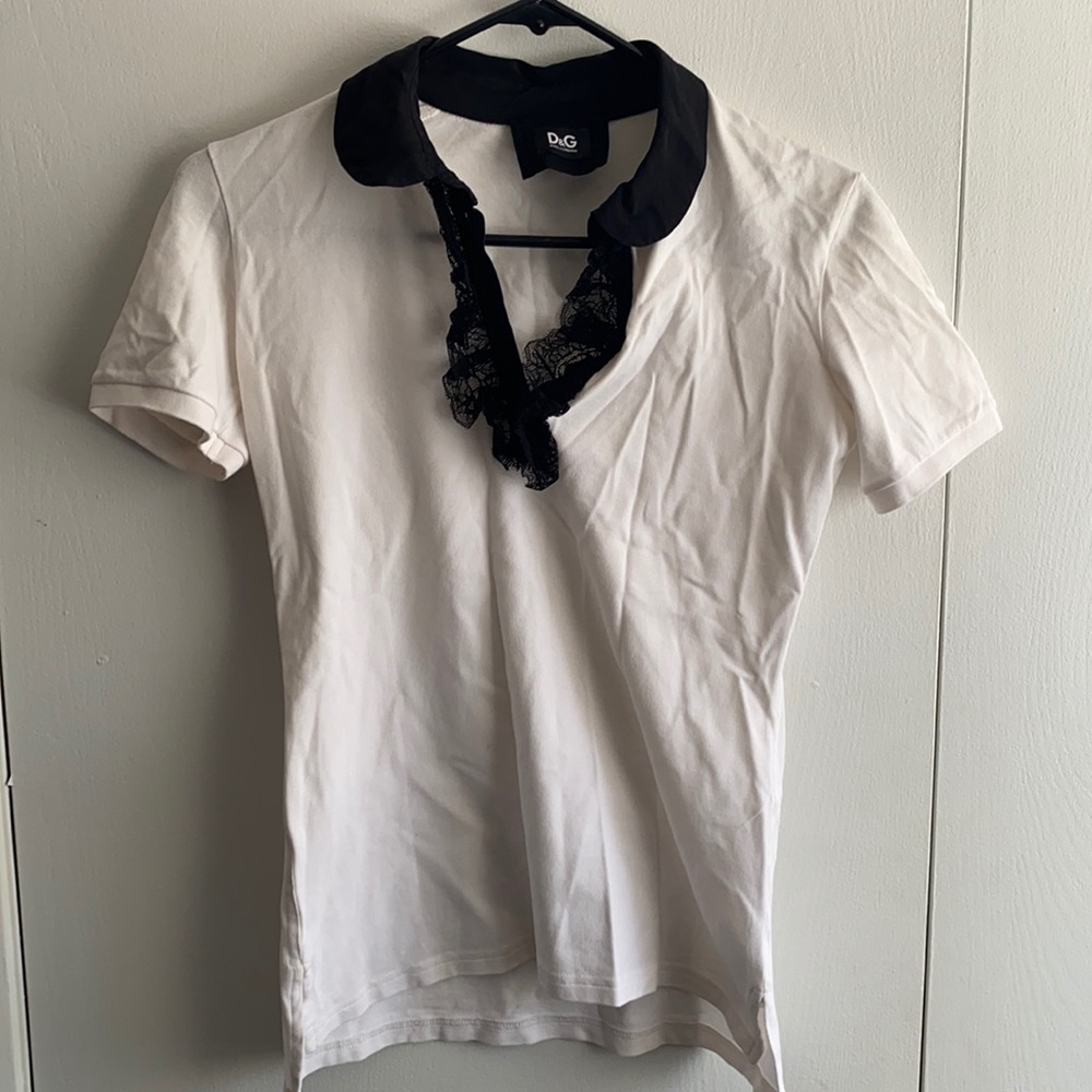 Dolce & Gabbanna white polo - Picture 1 of 6